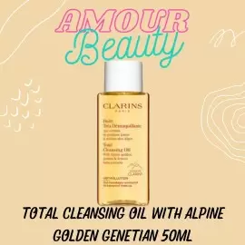 Clarins TOTAL CLEANSING OIL WITH ALPINE GOLDEN GENETIAN 50ML